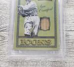 Sam Crawford #/5 Relic 2016 Prime Cuts Green