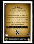 2002 SP Legendary Cuts Zack Wheat Dodgers Card