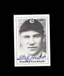 Stanley Coveleski Autographed 1978 Indians Card