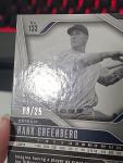 2025 Panini Prizm Hank Greenberg Mojo Card