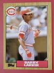 1987 Topps Barry Larkin Rookie Card #648