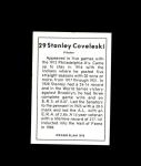 Stanley Coveleski Autographed 1978 Indians Card