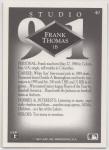 Frank Thomas Chicago White Sox MLB Trading Card