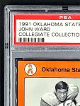 1991 Oklahoma State #54 John Ward PSA 9