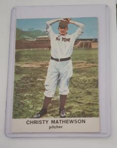 1961 Golden Press Christy Mathewson Card #24