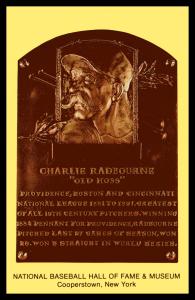 Old Hoss Radbourn Cooperstown Hall of Fame Postcard