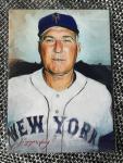Signed Edward Vela Red Ruffing Yankees Art Card