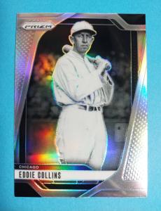 2025 Panini Prizm Eddie Collins #93 Silver Card