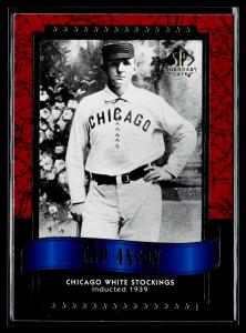 2003 SP Legendary Cuts Cap Anson Card