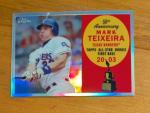 2008 Topps Chrome Mark Teixeira Rookie Refractor #ARC12