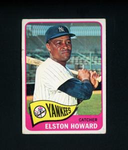 Elston Howard 1965 Topps NY Yankees Card #450