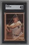 1962 Topps Roger Maris #1 New York Yankees Card