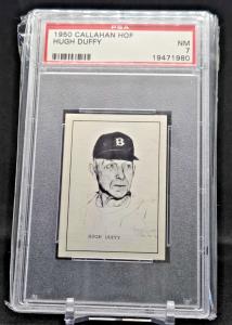 1950 Callahan Hugh Duffy Hall of Fame Card