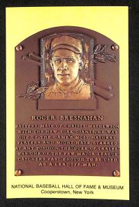 Roger Bresnahan Hall of Fame Plaque 1964-Date