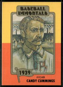 1980-87 SSPC HOF Candy Cummings Card