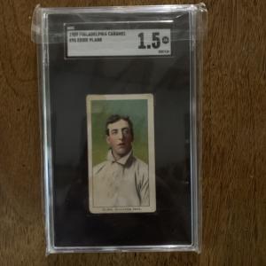 Eddie Plank 1909 E95 Philadelphia Caramel Card