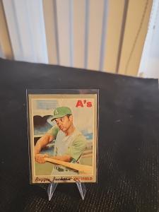1970 Topps Reggie Jackson Baseball Card #140