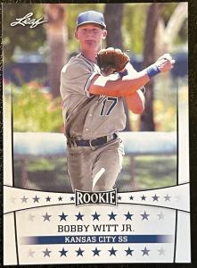 2019 Leaf Bobby Witt Jr. Rookie Card #ST-04