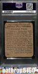 1933 Pie Traynor HOF Sports Card - PSA 1