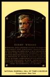 Harry Wright Cooperstown Hall of Fame Postcard