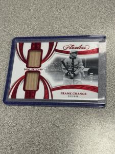 2025 Panini Flawless Frank Chance Dual Bat #/20