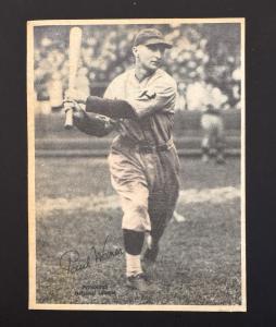 1929 Paul Waner Kashin Baseball Card