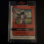 Johnny Damon 2025 Leaf Season In The Sun Auto