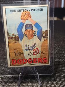 1967 Topps Don Sutton Baseball Card #445