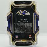 2021 Panini Select Club Level Green & Yellow Prizm Tylan Wallace