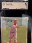 Dizzy Dean 1933 Goudey Rookie Baseball Card