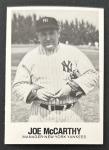 1979 TCMA Joe McCarthy Yankees Manager Baseball Card