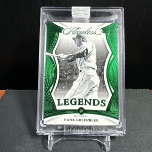 Hank Greenberg 1/5 Emerald Legends Card