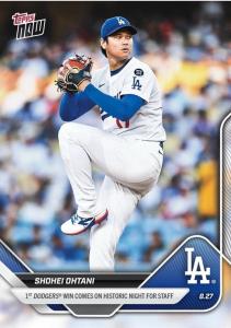Shohei Ohtani 2025 Topps NOW Card #621
