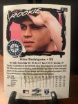 1995 Score Alex Rodriguez #312 Rookie Card