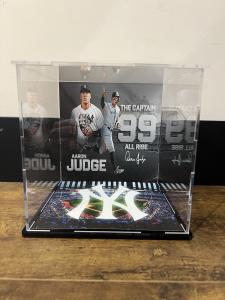 Aaron Judge Baseball Card Display - Yankees