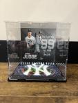 Aaron Judge Baseball Card Display - Yankees