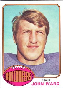 1976 Topps #268 John Ward Buccaneers RC Card