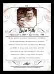 2016 Leaf Babe Ruth Collection #61 Card
