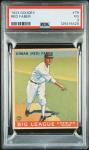 Red Faber 1933 Goudey Baseball Card #79