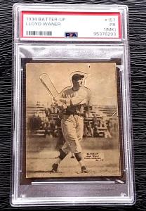 1934 Batter Up Lloyd Waner Baseball Card #157