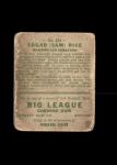 Sam Rice 1933 Goudey Big League Chewing Gum Card