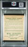 Red Faber 1933 Goudey Baseball Card #79