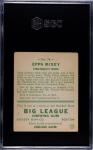 1933 Goudey Eppa Rixey Cincinnati Reds Baseball Card
