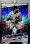 Anthony Volpe Silver Chrome Holo Refractor Card