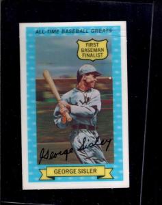 1972 Kellogg ATG #5 George Sisler Card