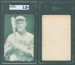 1927 Rogers Hornsby St. Louis Cardinals Sports Card