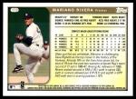 1999 Topps #172 Mariano Rivera Yankees Card