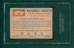 1960 Fleer Cap Anson Baseball Card #44 SGC 6
