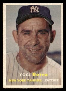 Yogi Berra 1957 Topps Baseball Card #2
