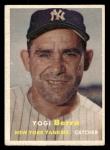 Yogi Berra 1957 Topps Baseball Card #2